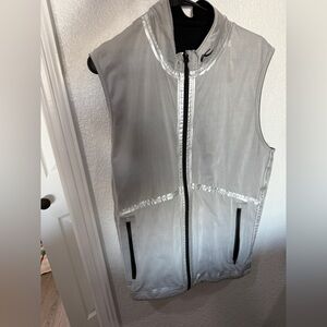 Golf reversible Black Zip-Up Vest